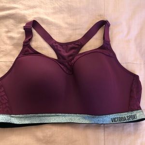 Victoria Sport Maroon sports bra. 38C.